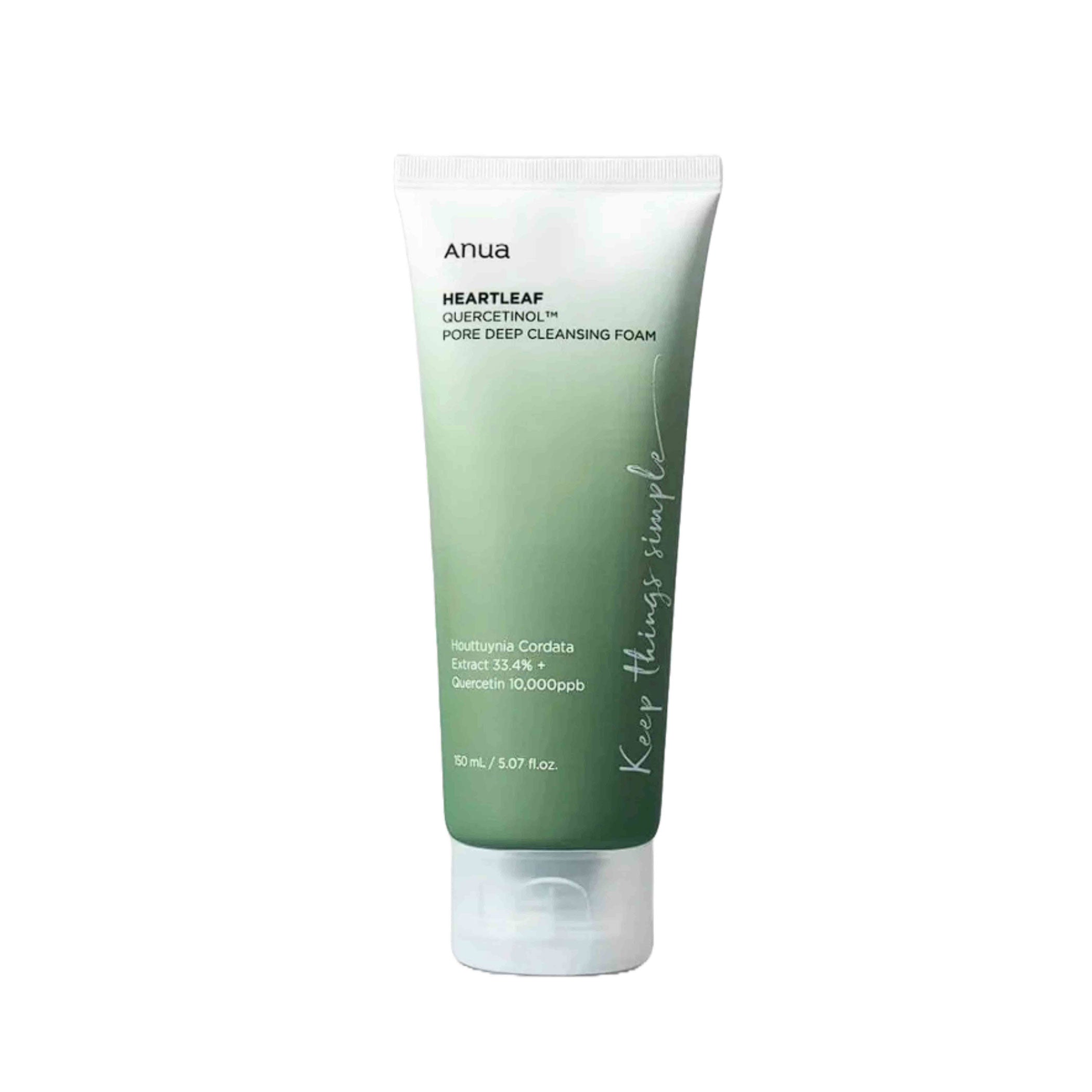Anua Heartleaf Quercetinol Pore Deep Cleansing Foam 150ml