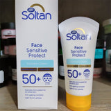 Boots Soltan Face Sensitive Protect Suncare Cream 50+ 100Ml