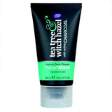 Boots Tea Tree Witch Hazel Face Mask With Activated Charcoal 50Ml