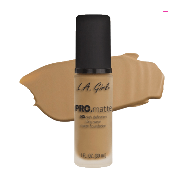 L.A Girl Pro Matte Hd Long Wear Matte Foundation 30Ml Medium Beige
