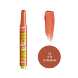 Nyx Professional Makup Fat Oil Shiny Lip Blam #06 Hits Different 2g
