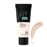 Maybelline Fit Me Matte Poreless Foundation Normal To Oily 95 Fair Porcelain 30Ml