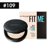 Mayblline Fit Me Matte+Poreless Upto 16H Oil Control Powder # 109