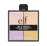 E.L.F Set It Bright Correcting & Brightening Setting Powder ( Fair / Tan / Pale / Bronze ) 10.6 g