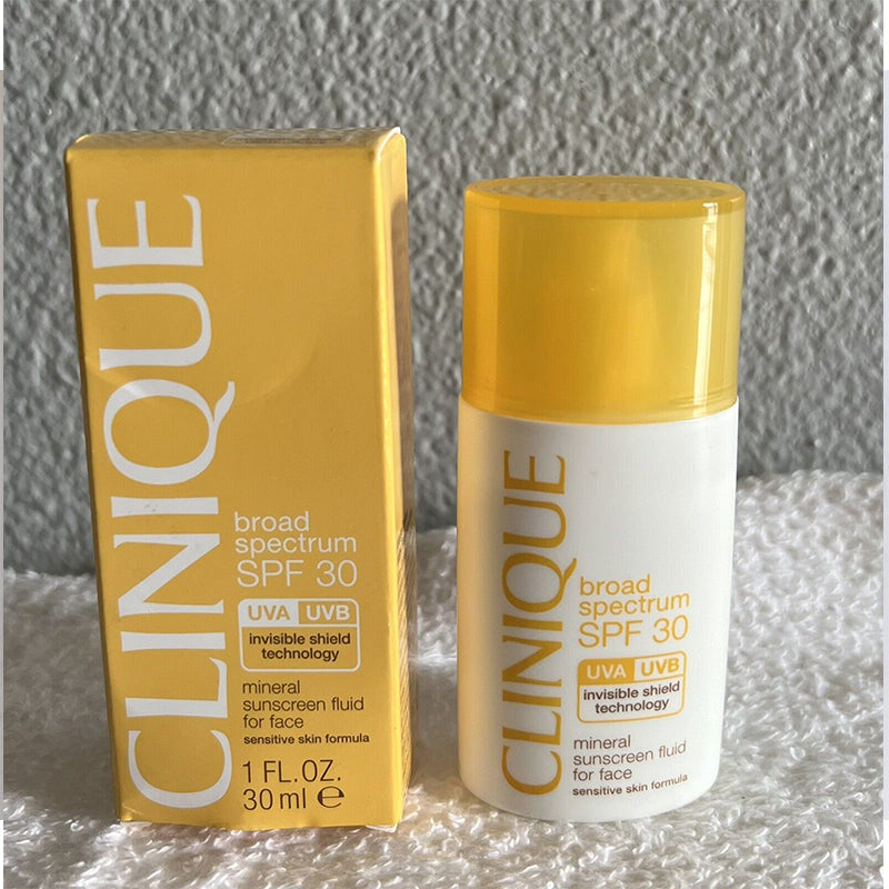 Clinique Broad Spectrum Spf 30 Mineral Sunscreen Fluid For Face 30Ml