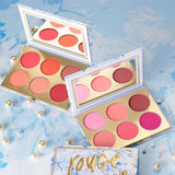 Jaclyn Cosmetics Rouge Romance Blush Palette Rouge Affair