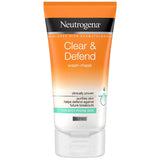 Neutrogena Clear & Defend Wash-Mask For Spot Prone Skin Oil Free 150Ml