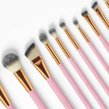 Bh Cosmetics Pink Studded Elegance 12 Piece Brush Set