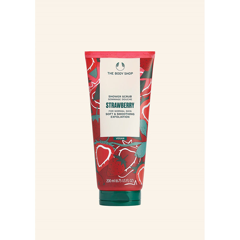 The Body Shop Shower Scrub Strawberry For Normal Skin 200Ml