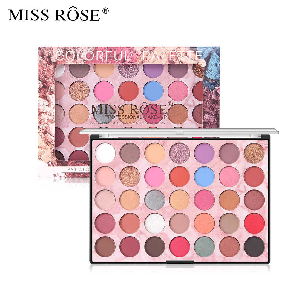 Miss Rose 35 Color High Gloss & Matte Eyeshadow Palette My