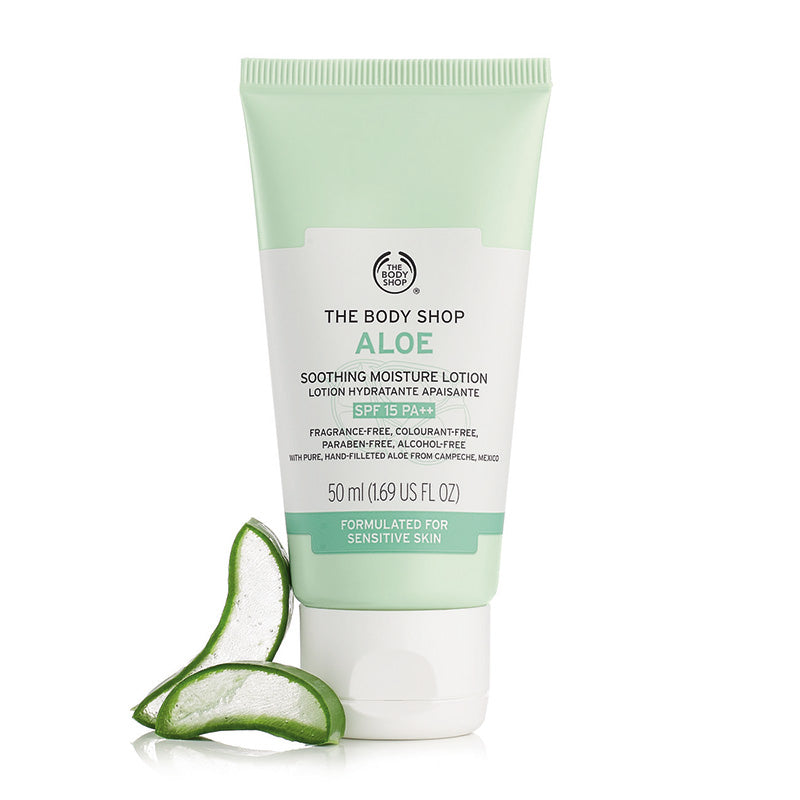 The Body Shop Aloe Soothing Moisture Lotion Spf15 50ml